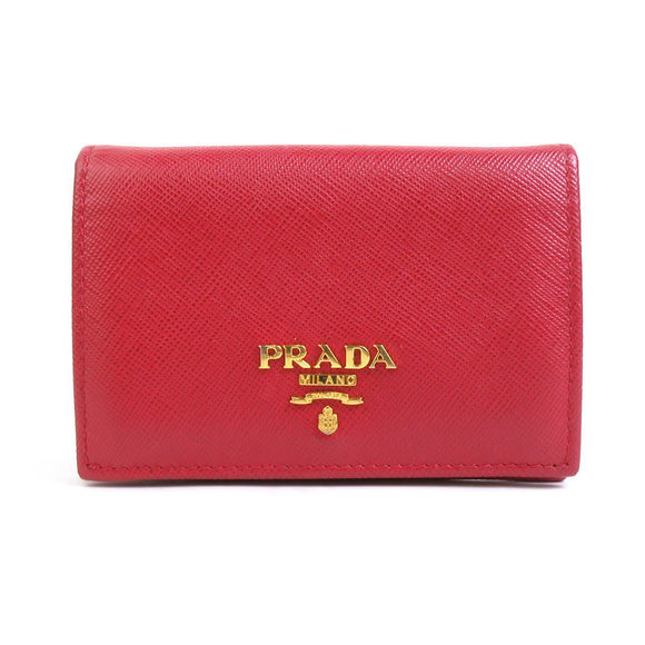 Prada holder Case leather red business - Picture 1 of 5